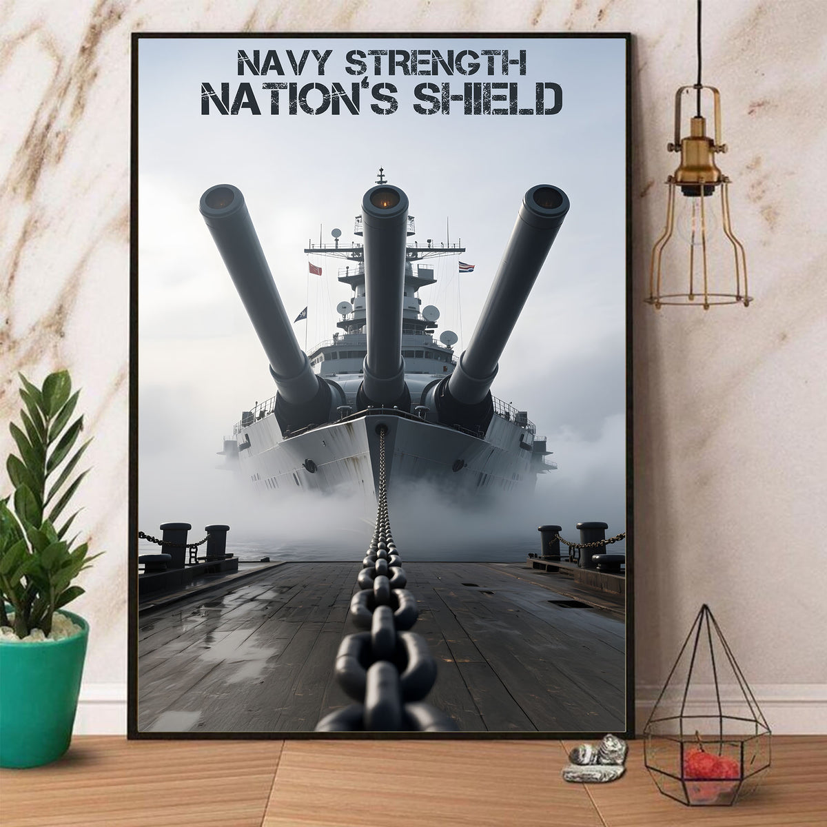 Navy Strength Defending Freedom Poster Main image