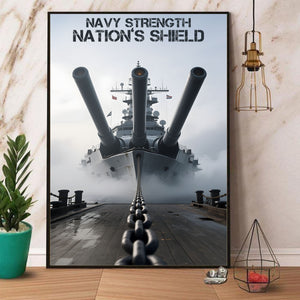 Navy Strength Defending Freedom Poster