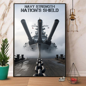 Navy Strength Defending Freedom Poster