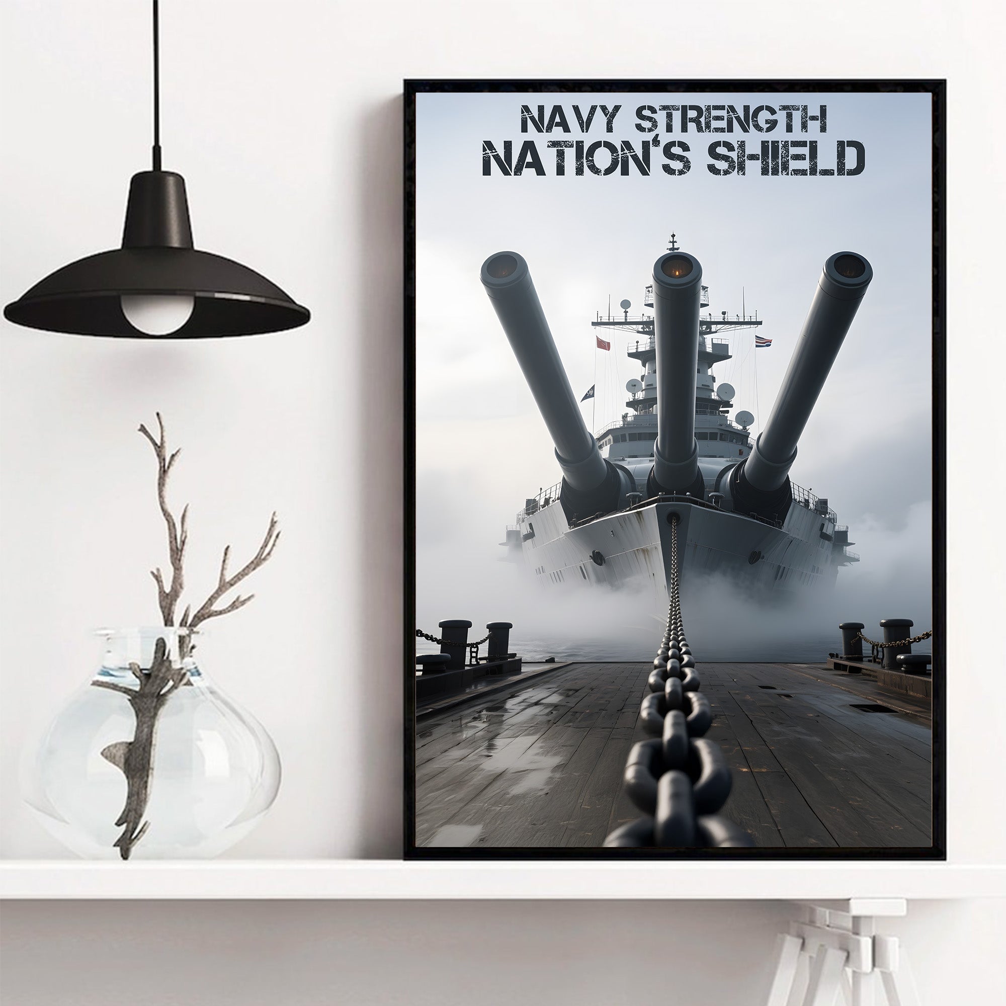 Navy Strength Defending Freedom Poster