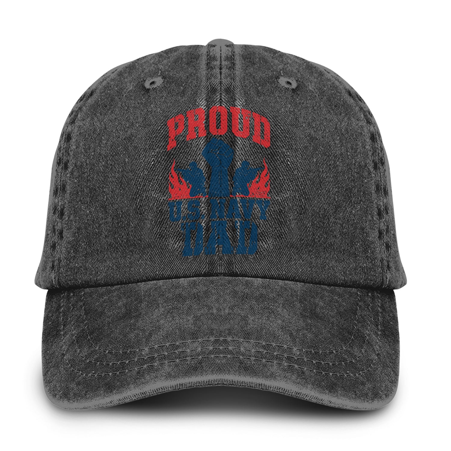 Proud U.S. Navy Dad Baseball Cap