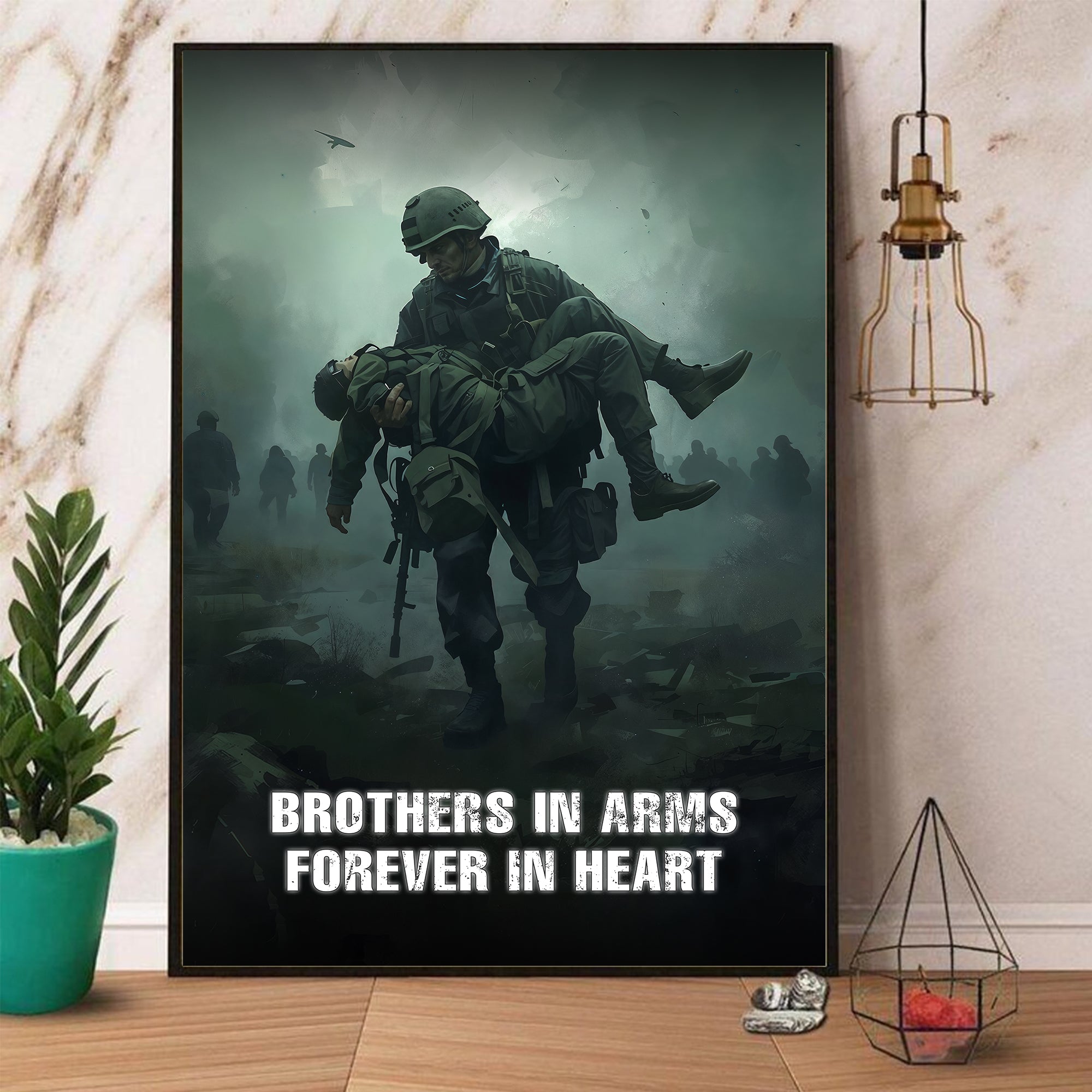 Brothers in Arms Veteran Honor Poster
