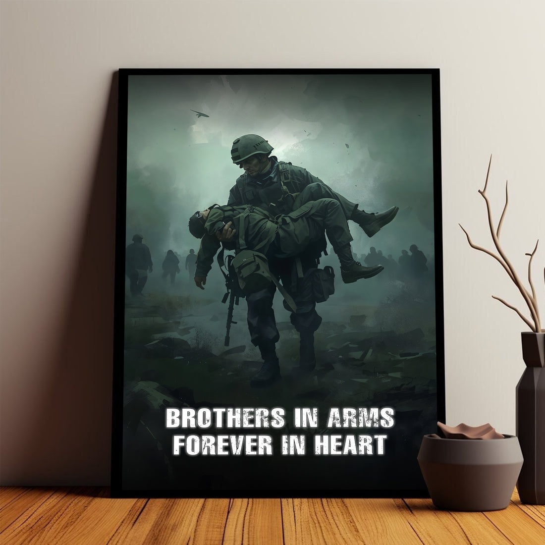 Brothers in Arms Veteran Honor Poster