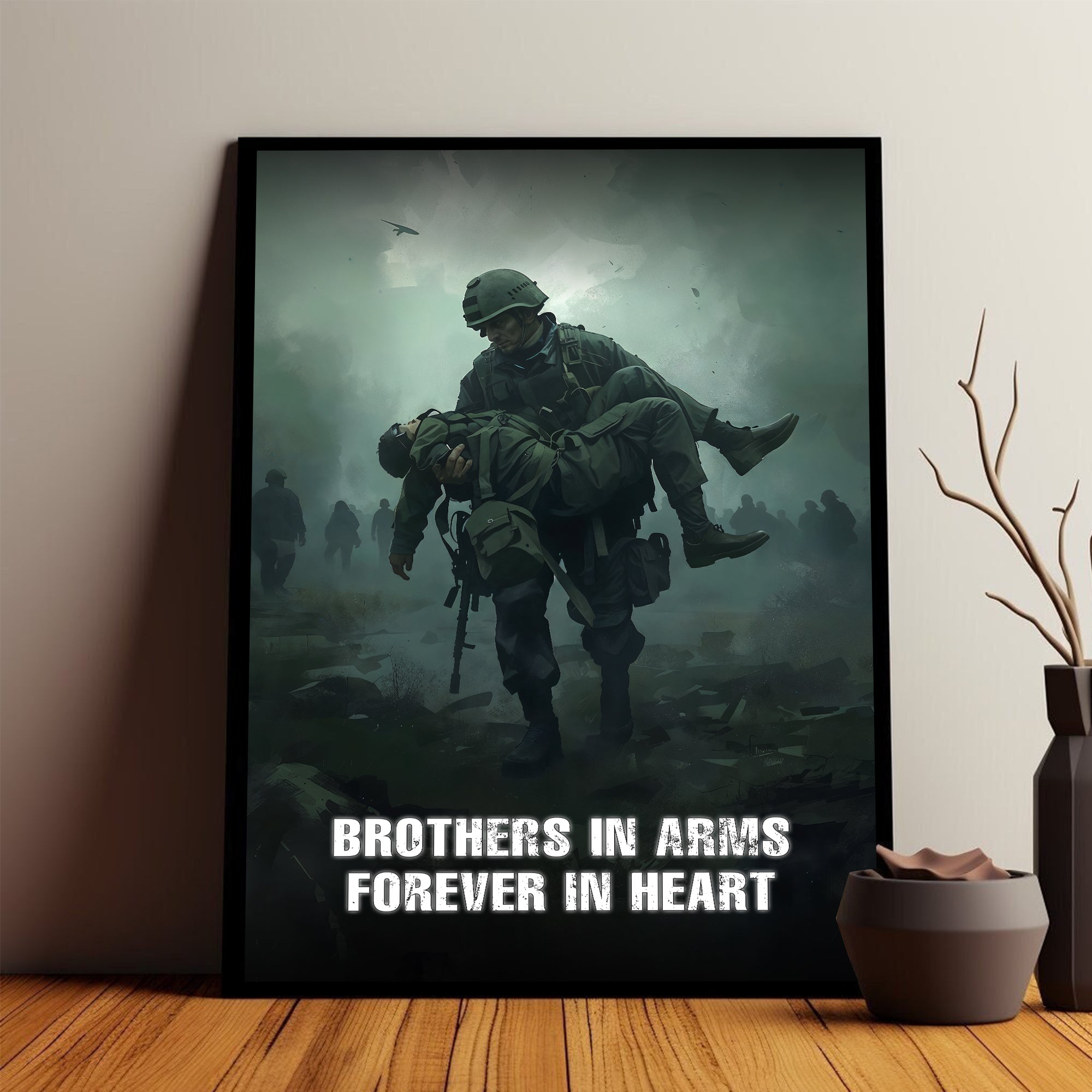 Brothers in Arms Veteran Honor Poster