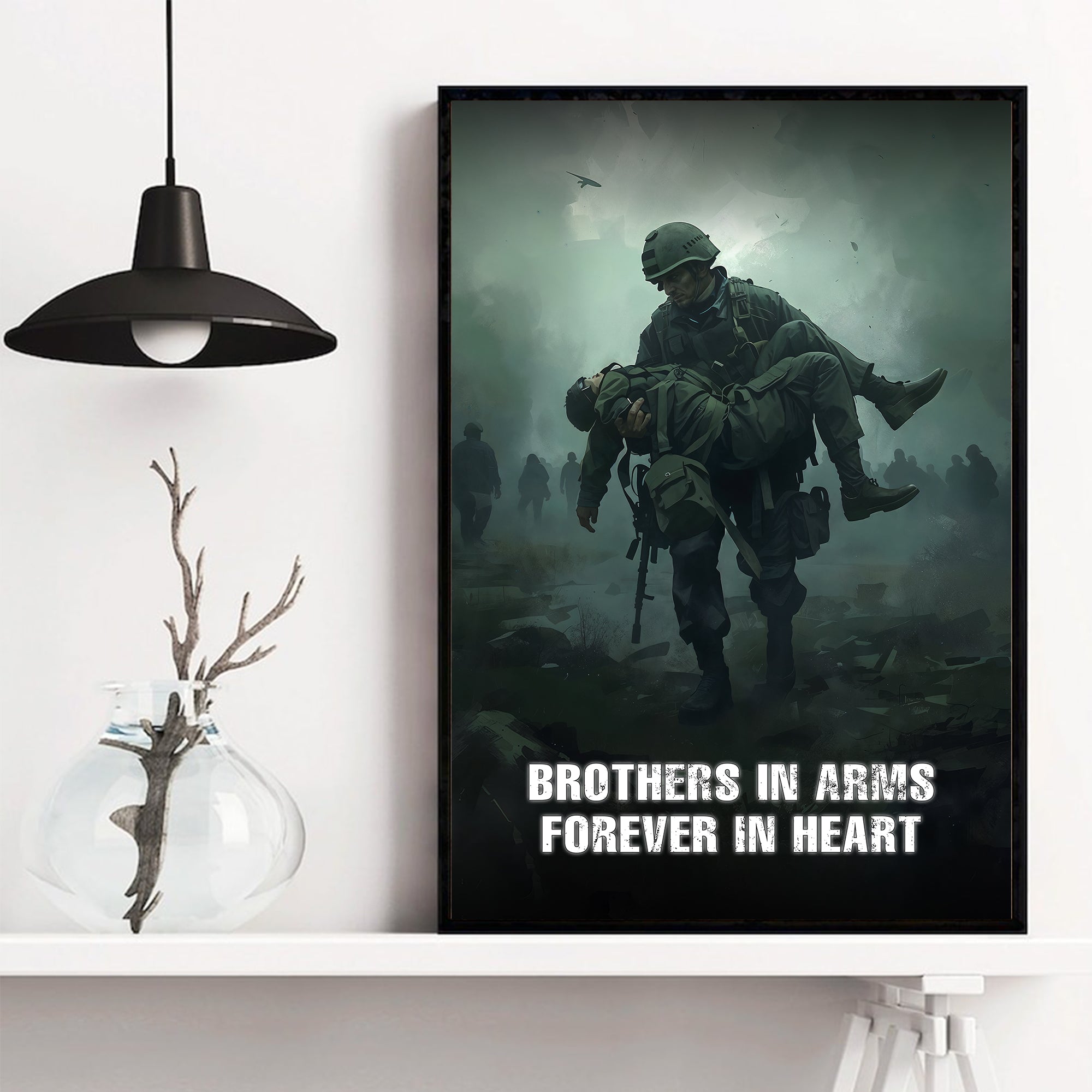 Brothers in Arms Veteran Honor Poster