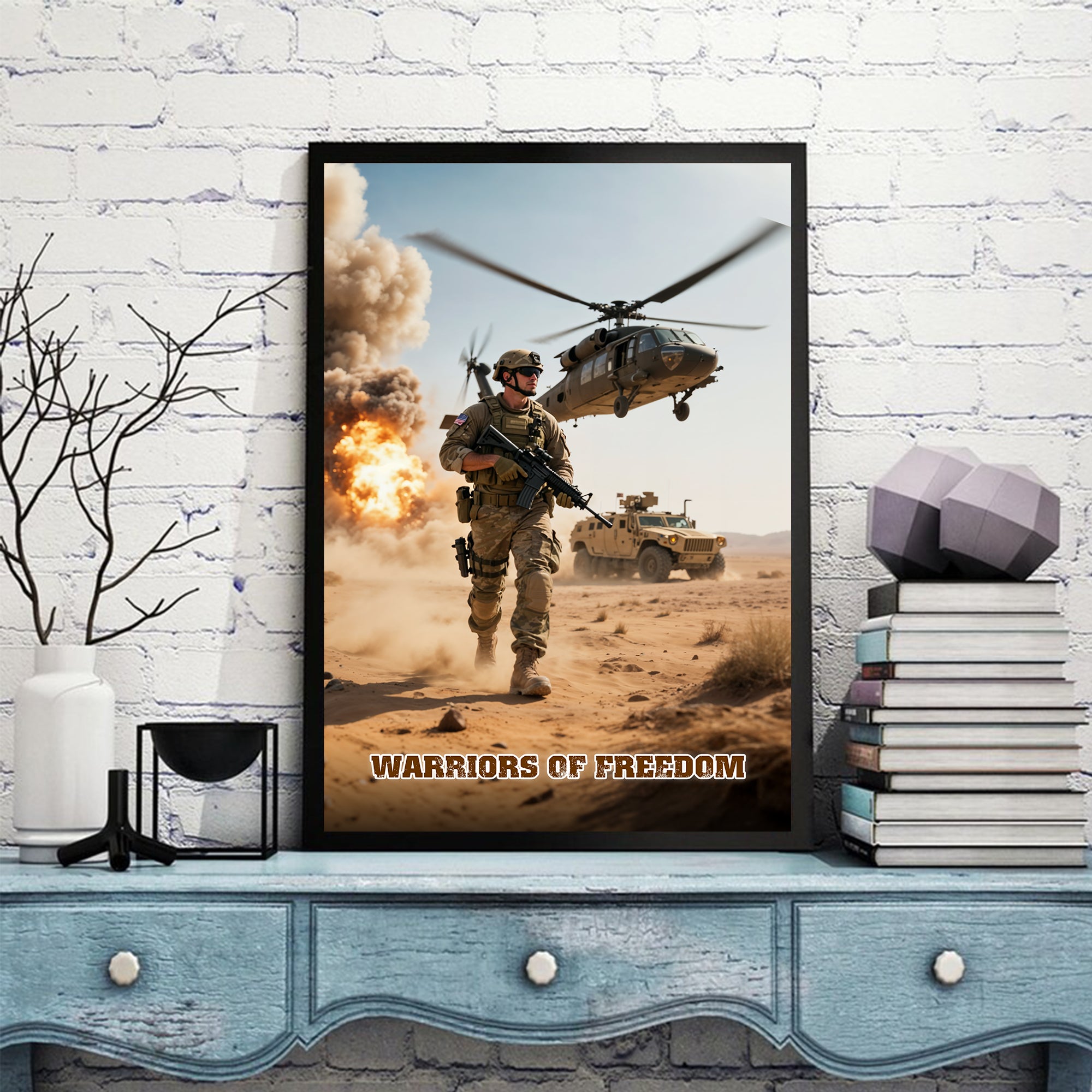 U.S. Military Defenders of Liberty Poster