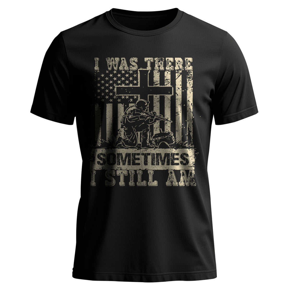 I Was There Sometimes I Still Am Silent T-Shirt Main image