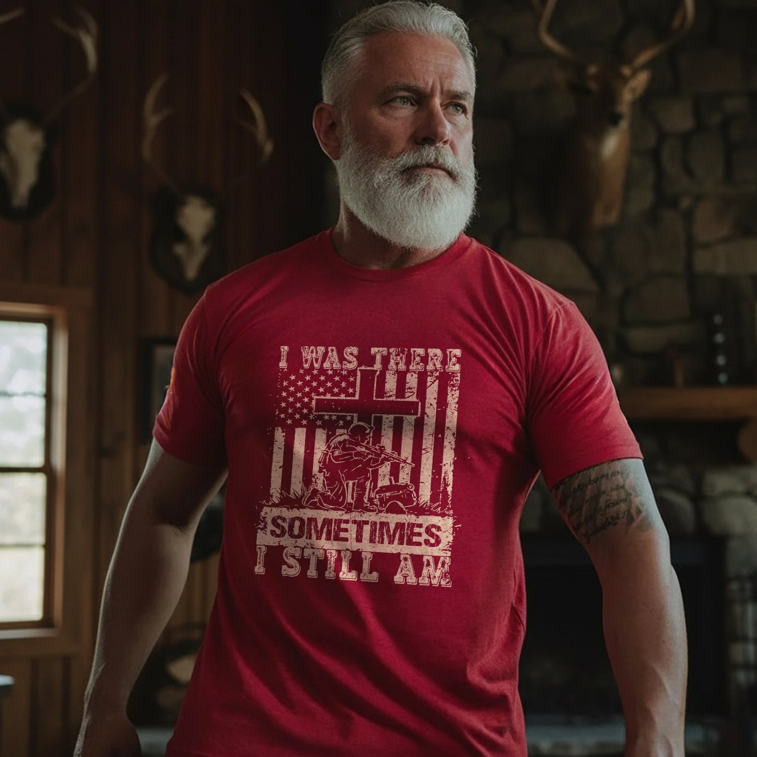 I Was There Sometimes I Still Am Silent T-Shirt Secondary image
