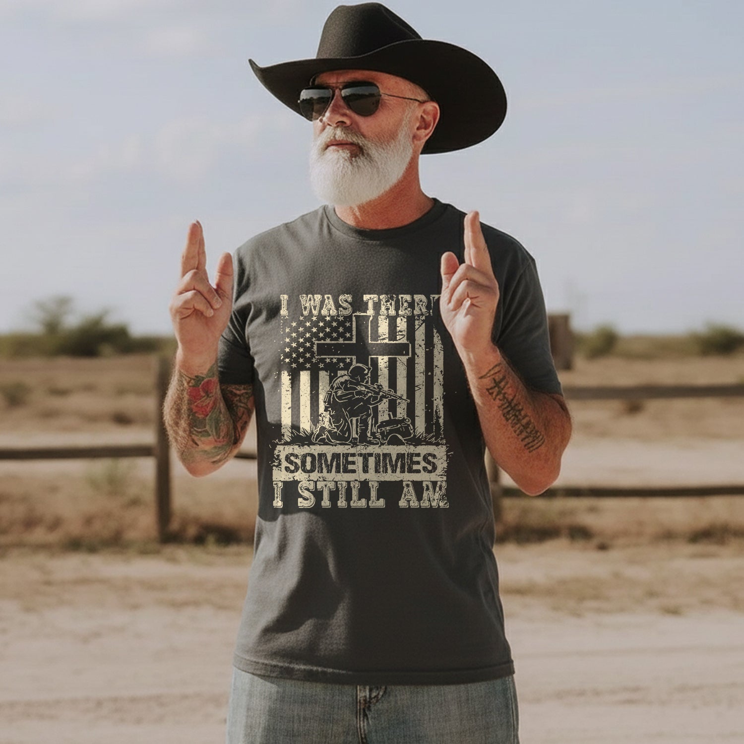 I Was There Sometimes I Still Am Silent T-Shirt