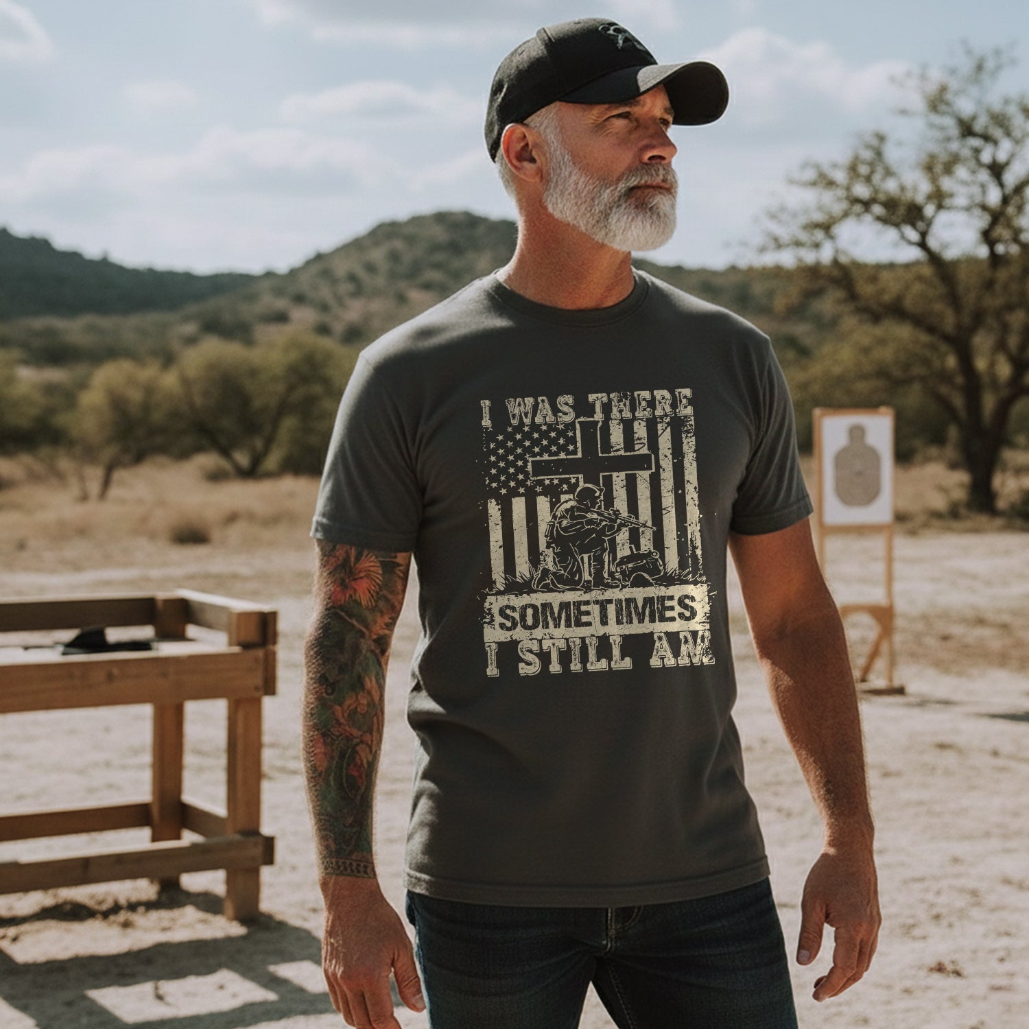 I Was There Sometimes I Still Am Silent T-Shirt