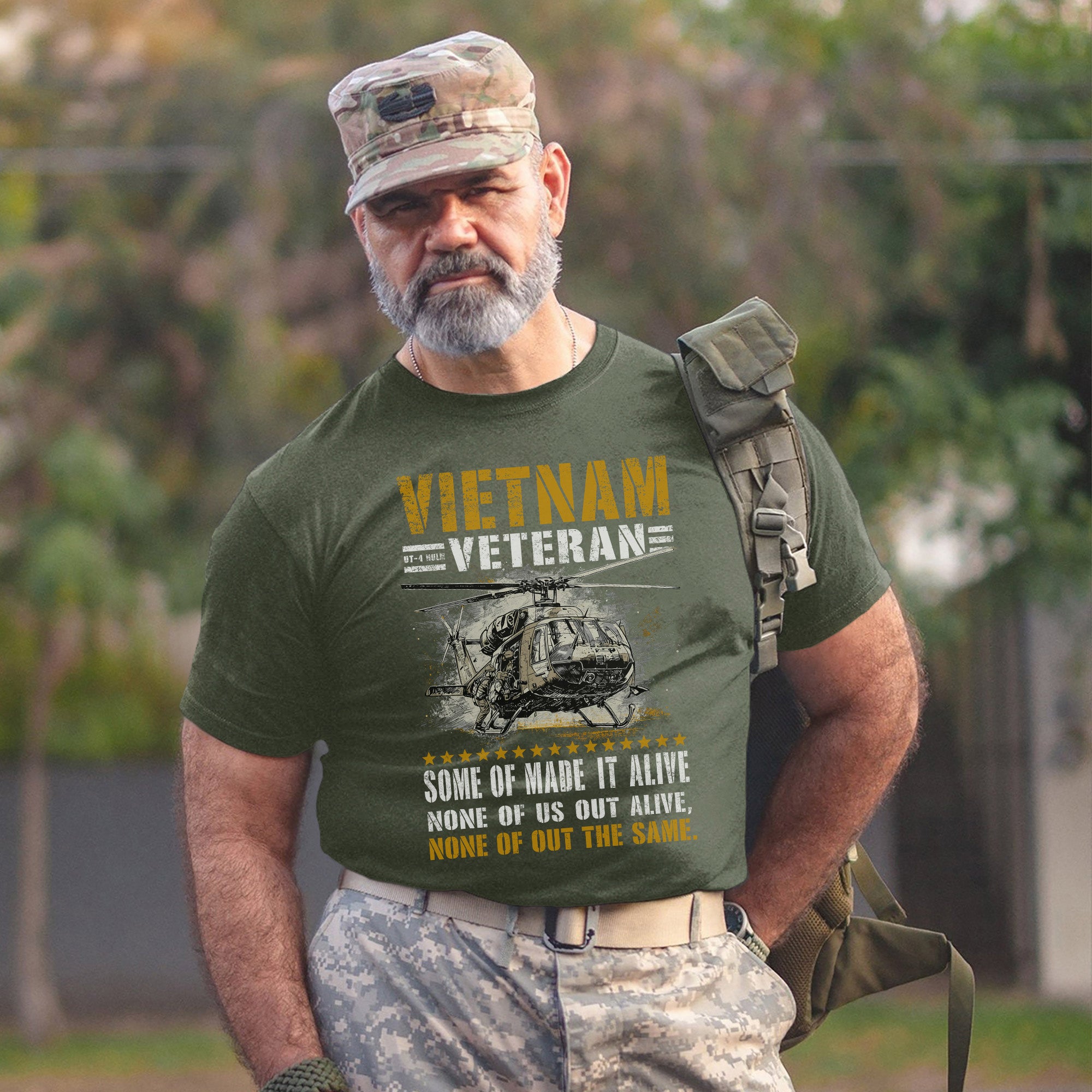 Vietnam Veteran Some of Us Made It Out T-Shirt