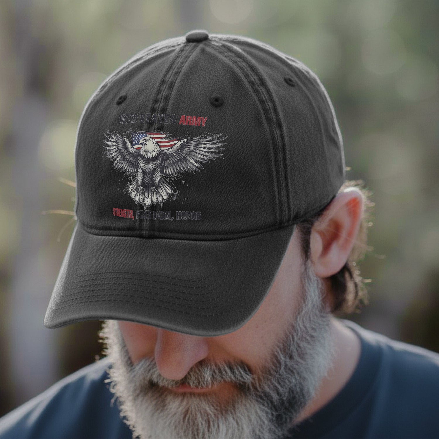 U.S. Army Strength Freedom Honor Baseball Cap Secondary image