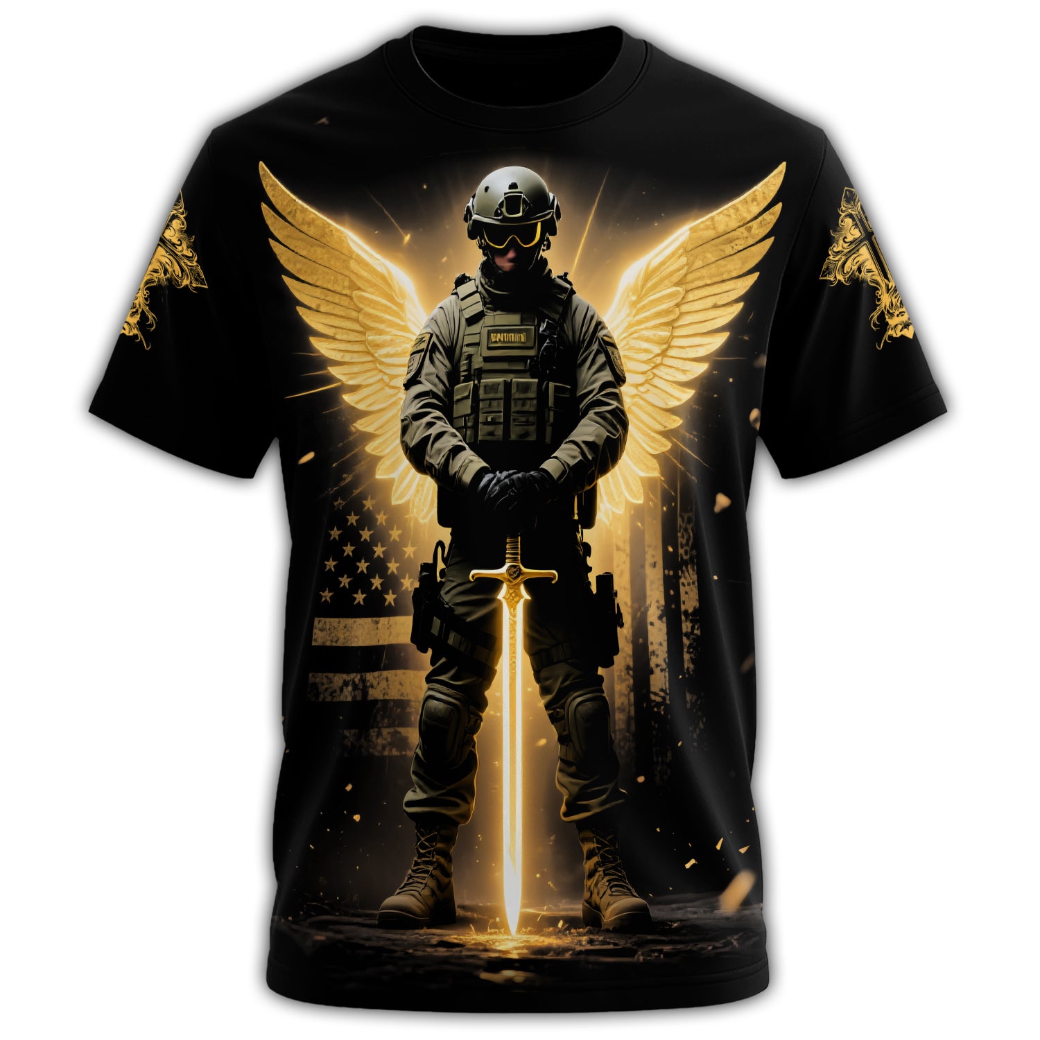 The Devil Saw Me with My All-over Print T-Shirt