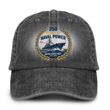 U.S. Navy 250 Years of Service Baseball Cap