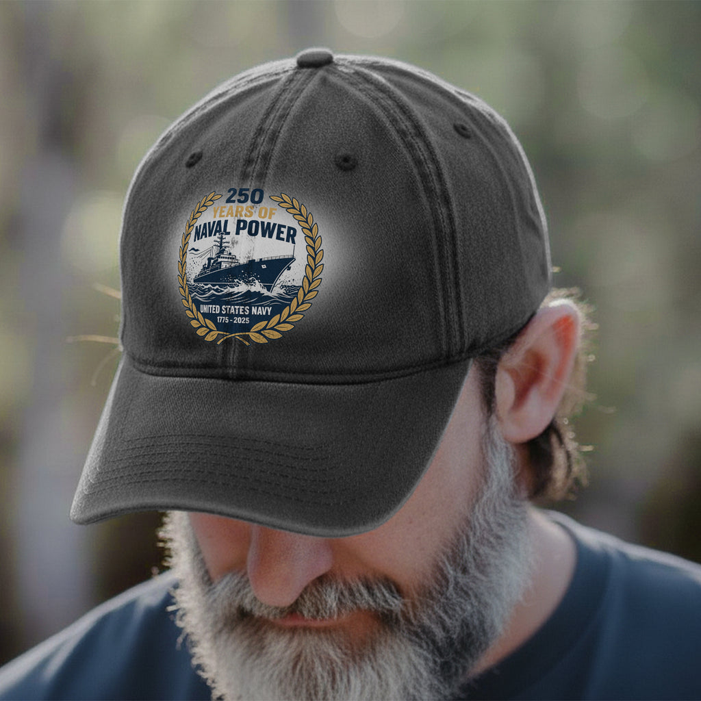 U.S. Navy 250 Years of Service Baseball Cap