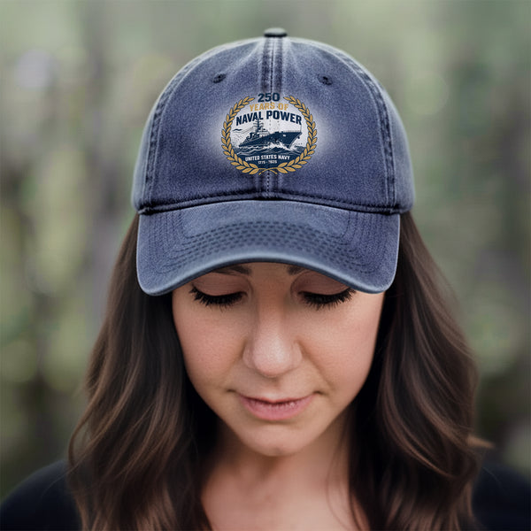 U.S. Navy 250 Years of Service Baseball Cap