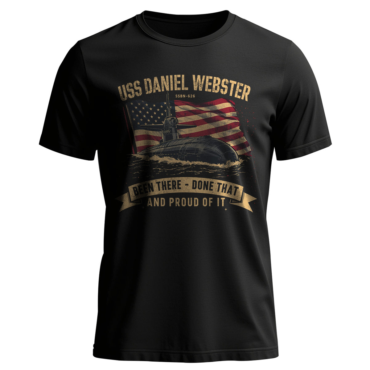 USS Daniel Webster Been There Done That T-Shirt Main image