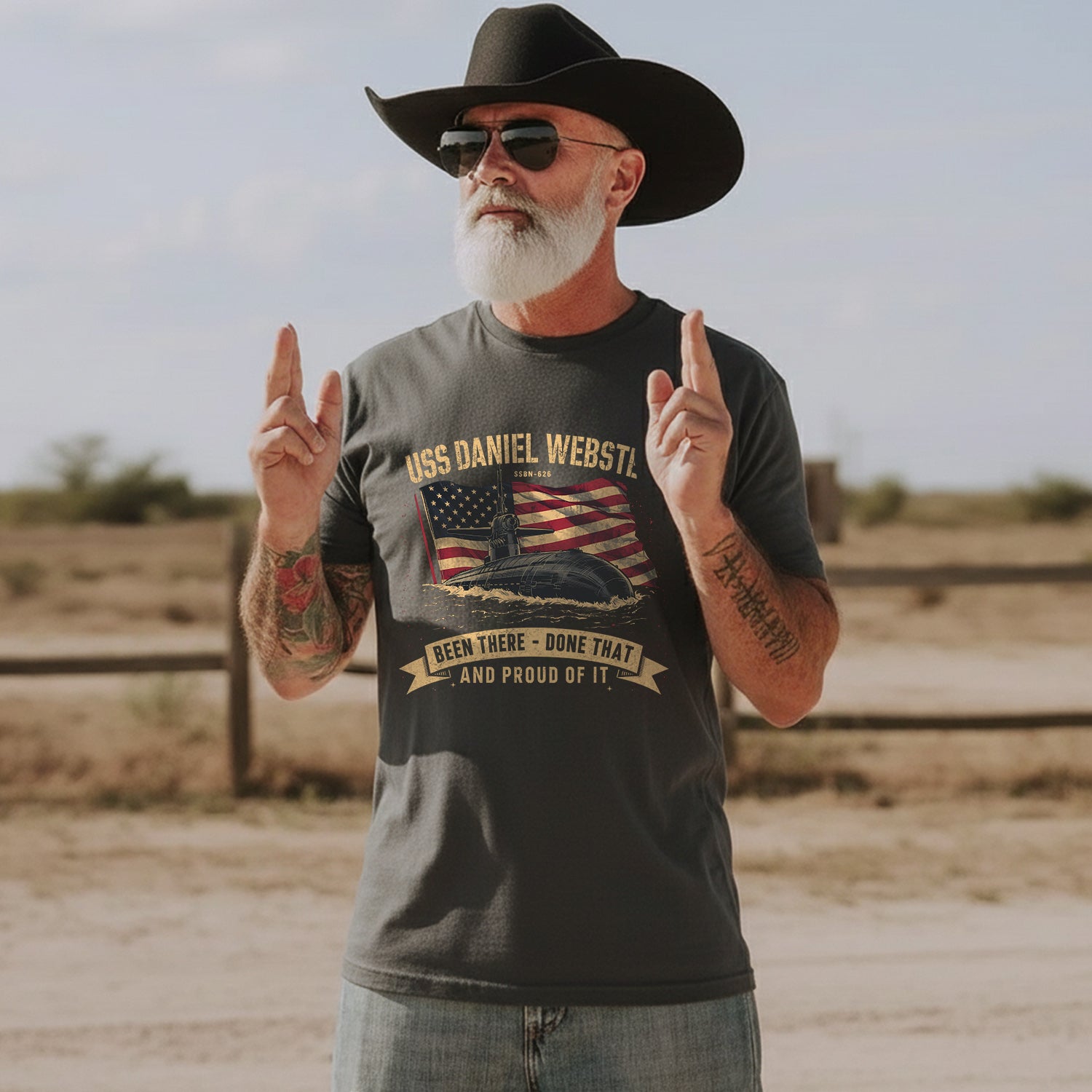 USS Daniel Webster Been There Done That T-Shirt