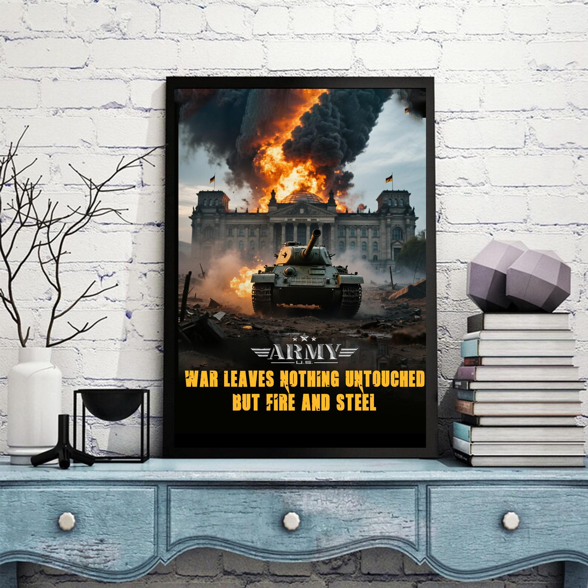 Veteran Resolve and Strength Poster