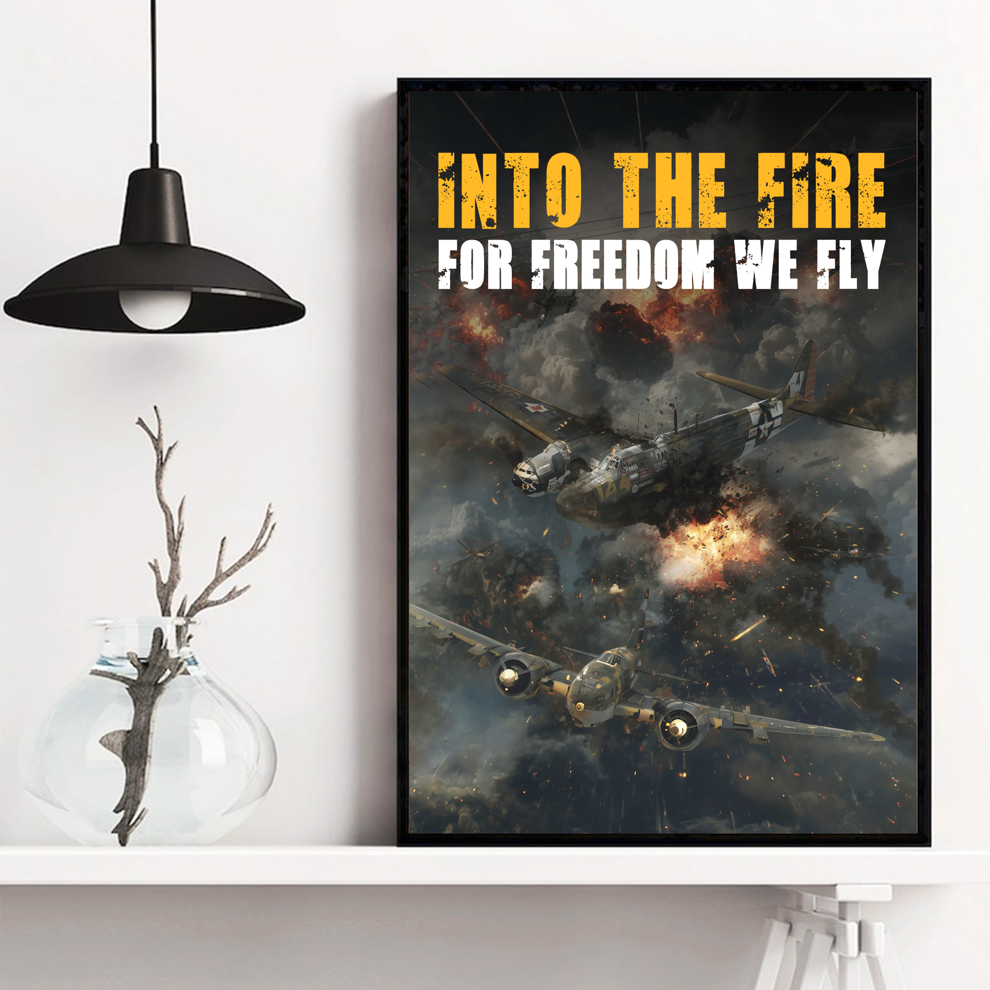 Brave U.S Veterans Soaring With Honor Poster