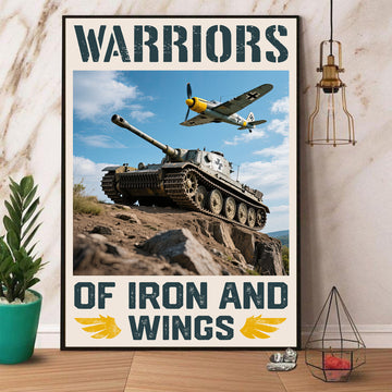 Warriors of Iron and Wings Proud Veteran Poster