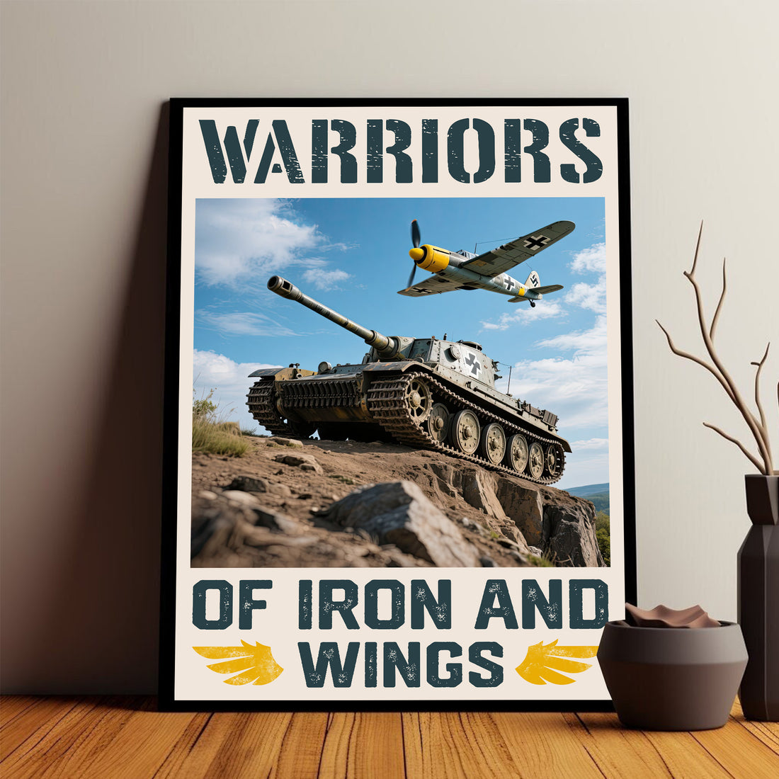 Warriors of Iron and Wings Proud Veteran Poster