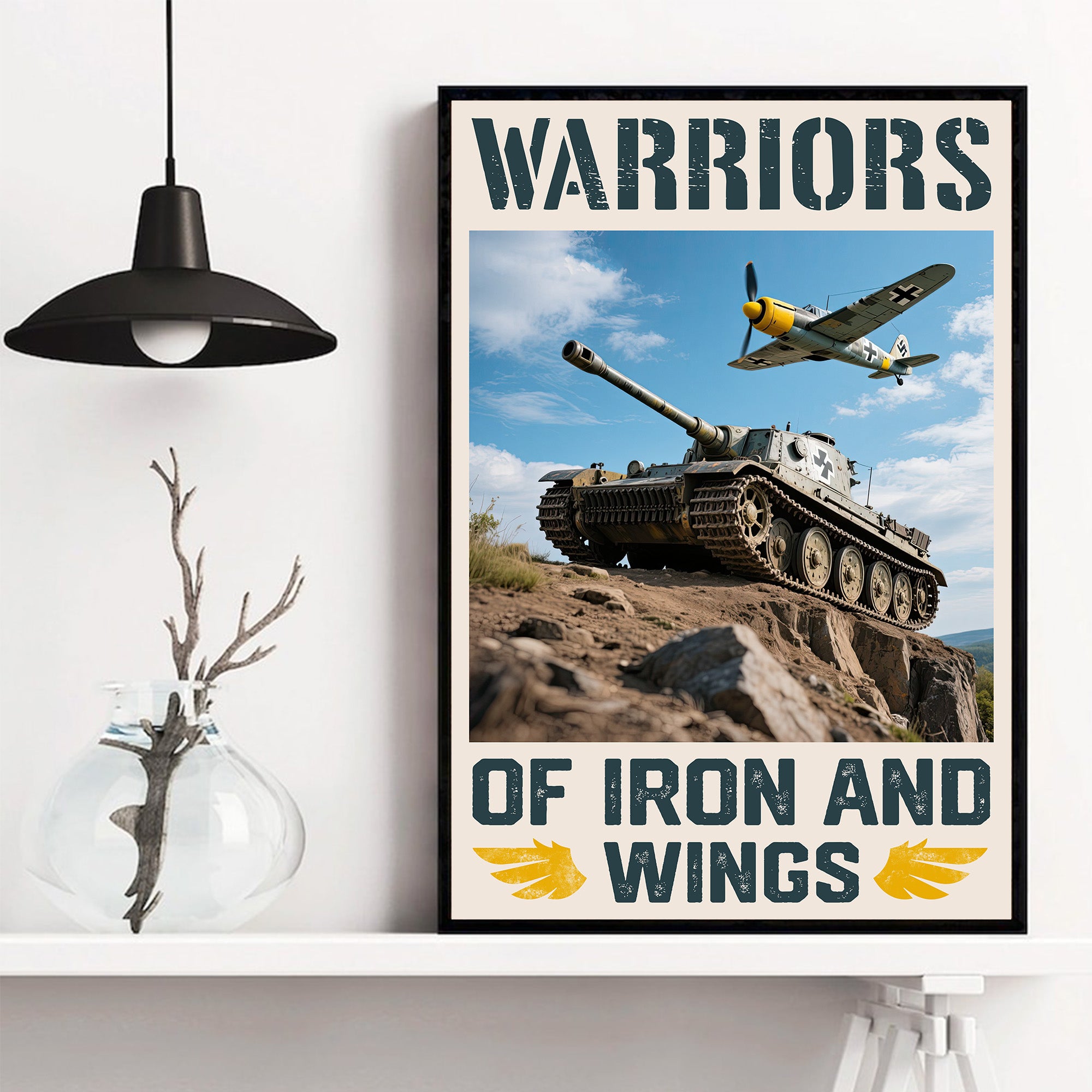 Warriors of Iron and Wings Proud Veteran Poster