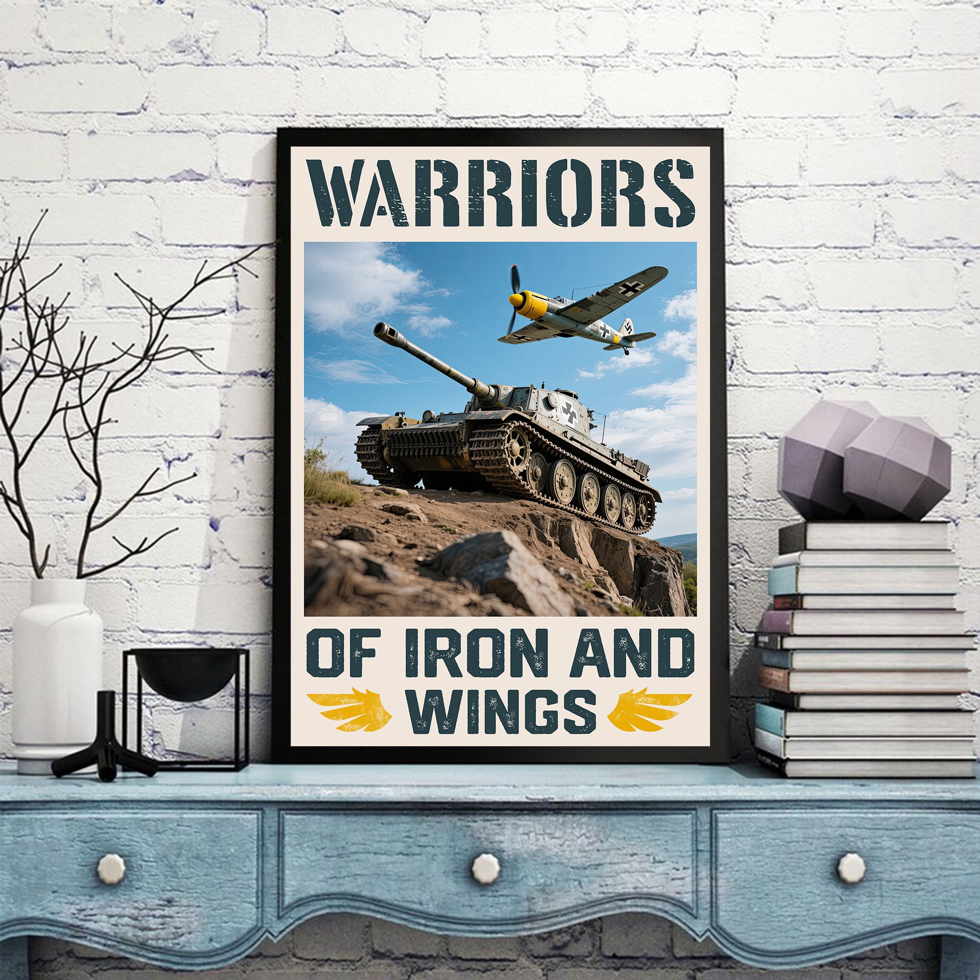 Warriors of Iron and Wings Proud Veteran Poster