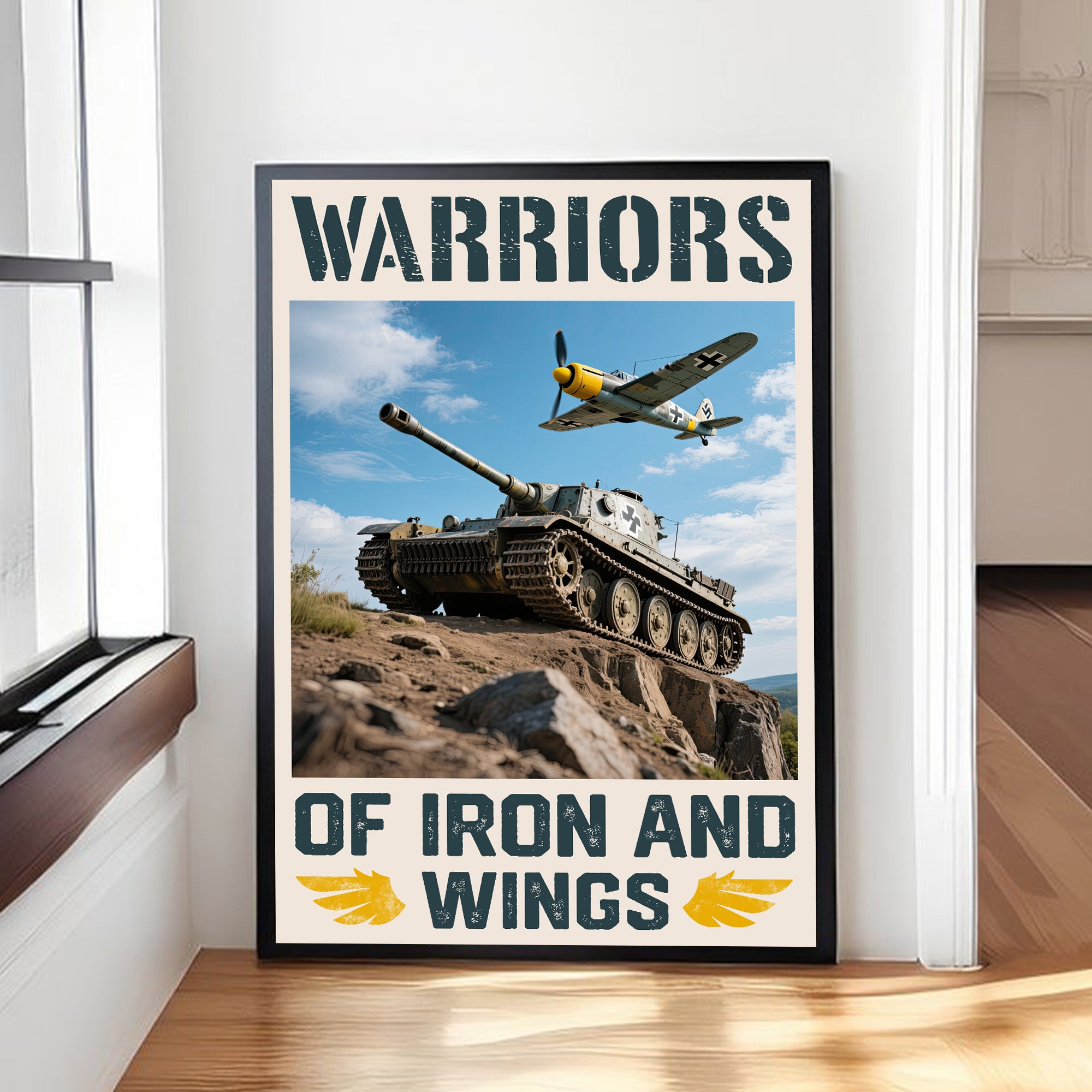 Warriors of Iron and Wings Proud Veteran Poster