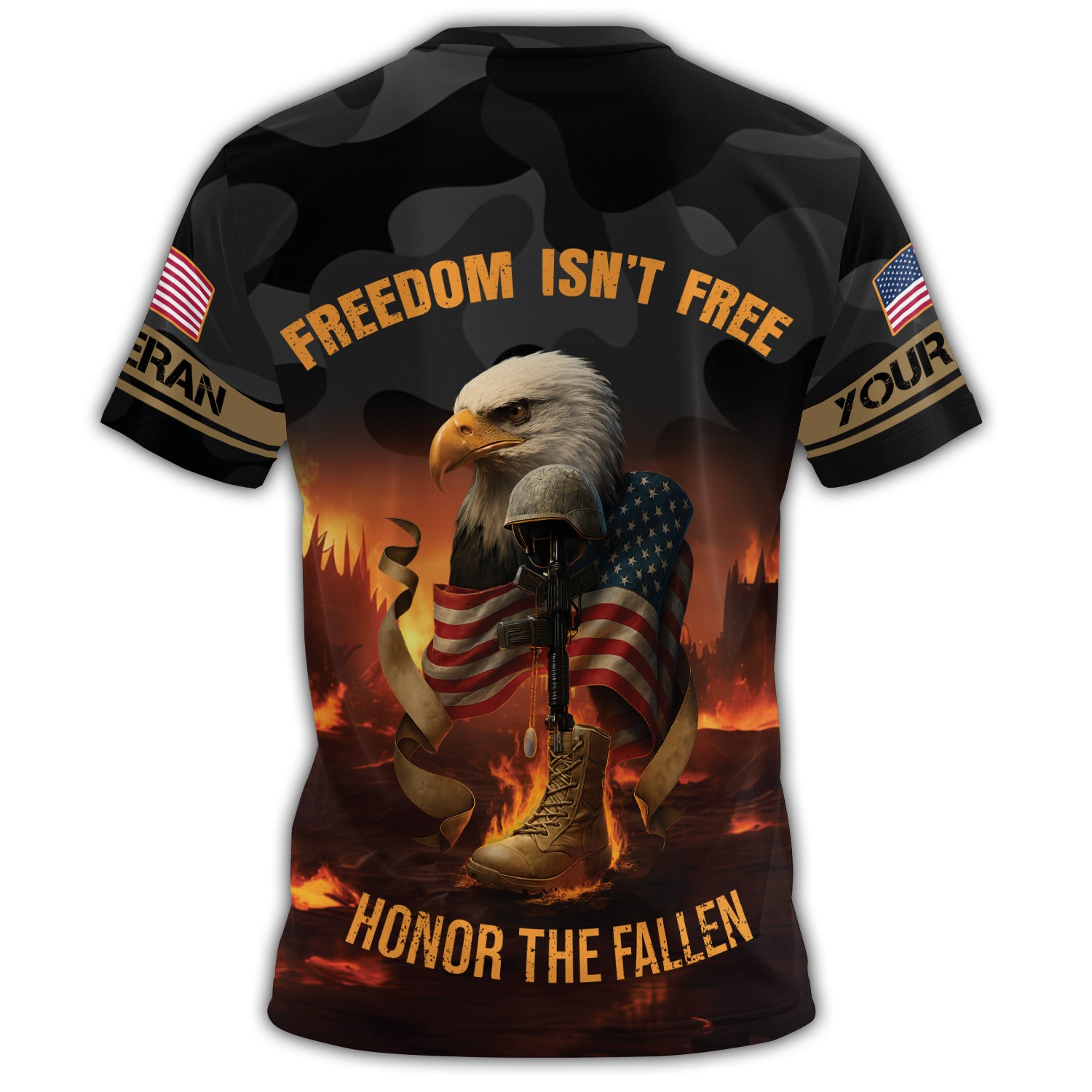 Freedom Isn't Free Honor All-over Print T-Shirt