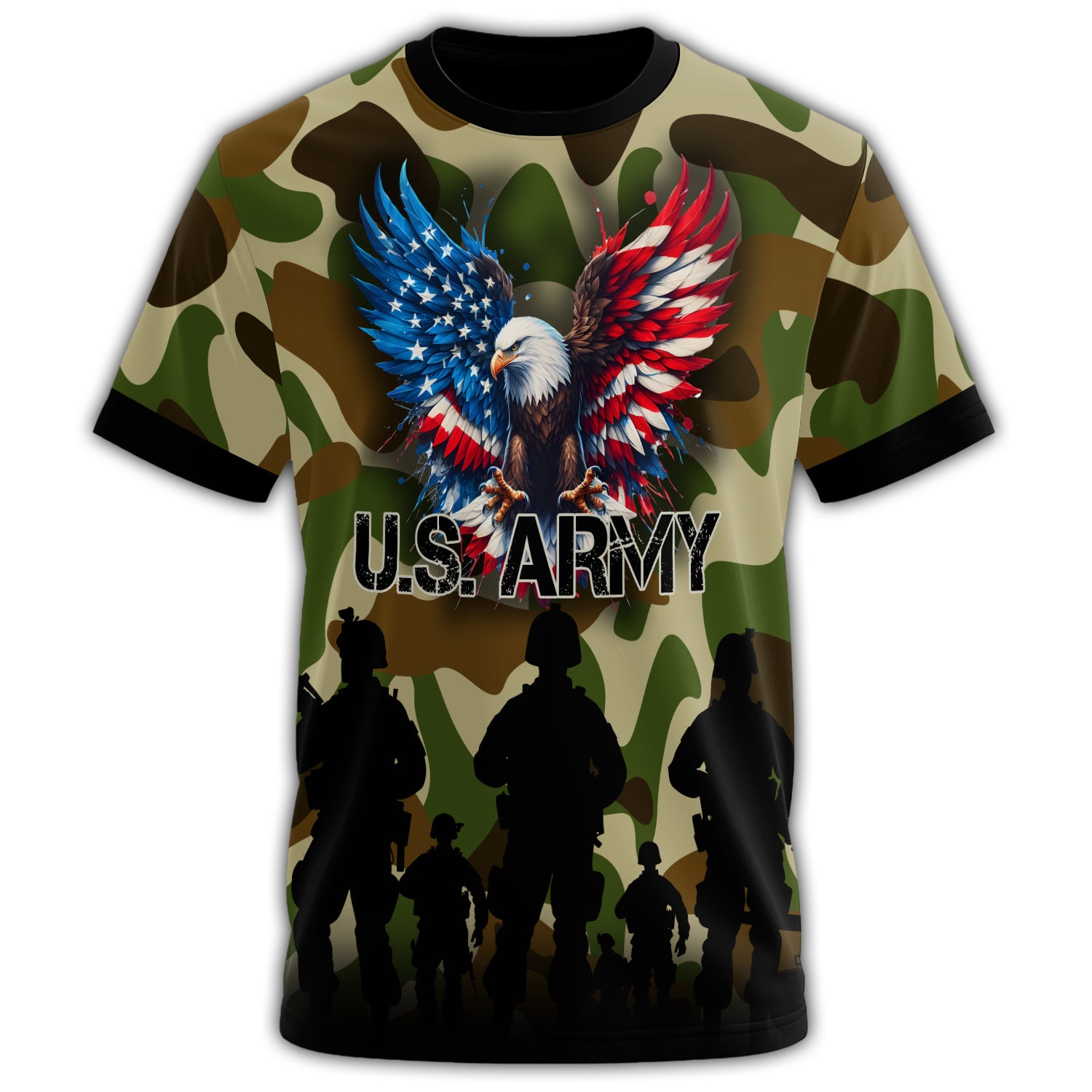 U.S. Army Defenders of All-over Print T-Shirt Secondary image