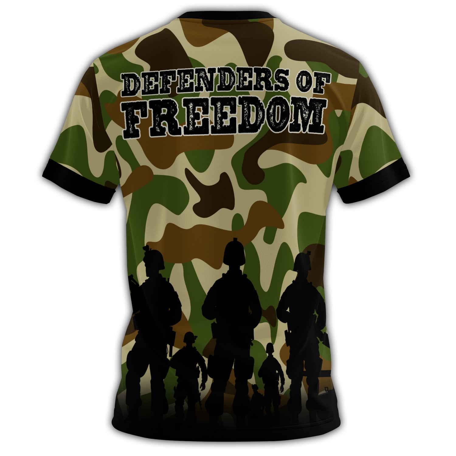 U.S. Army Defenders of All-over Print T-Shirt
