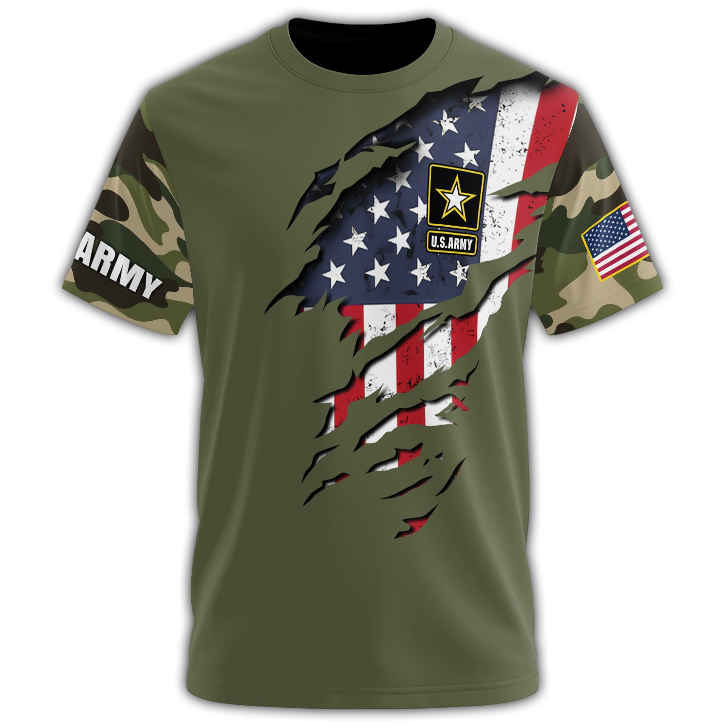 Warriors of Freedom All-over Print T-Shirt Secondary image
