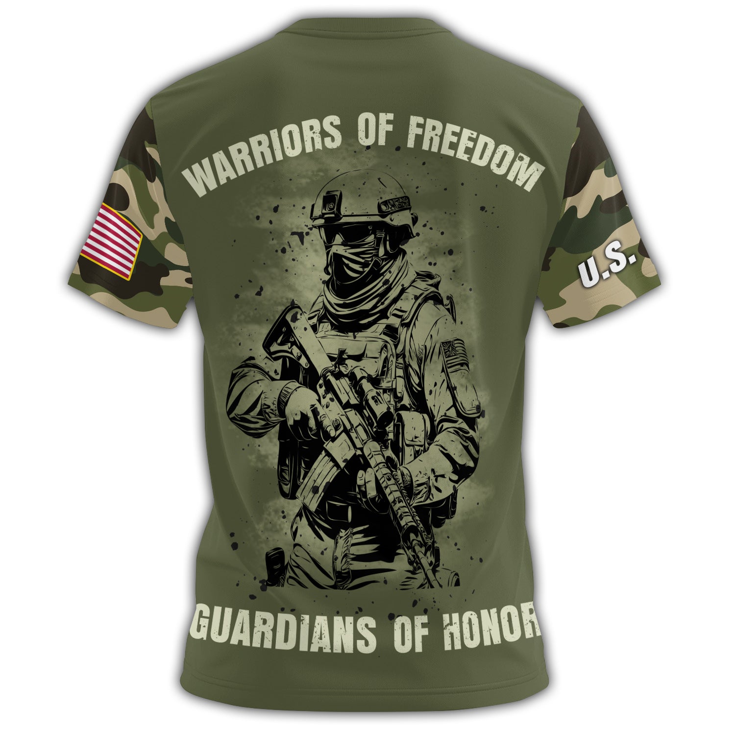 Warriors of Freedom All-over Print T-Shirt