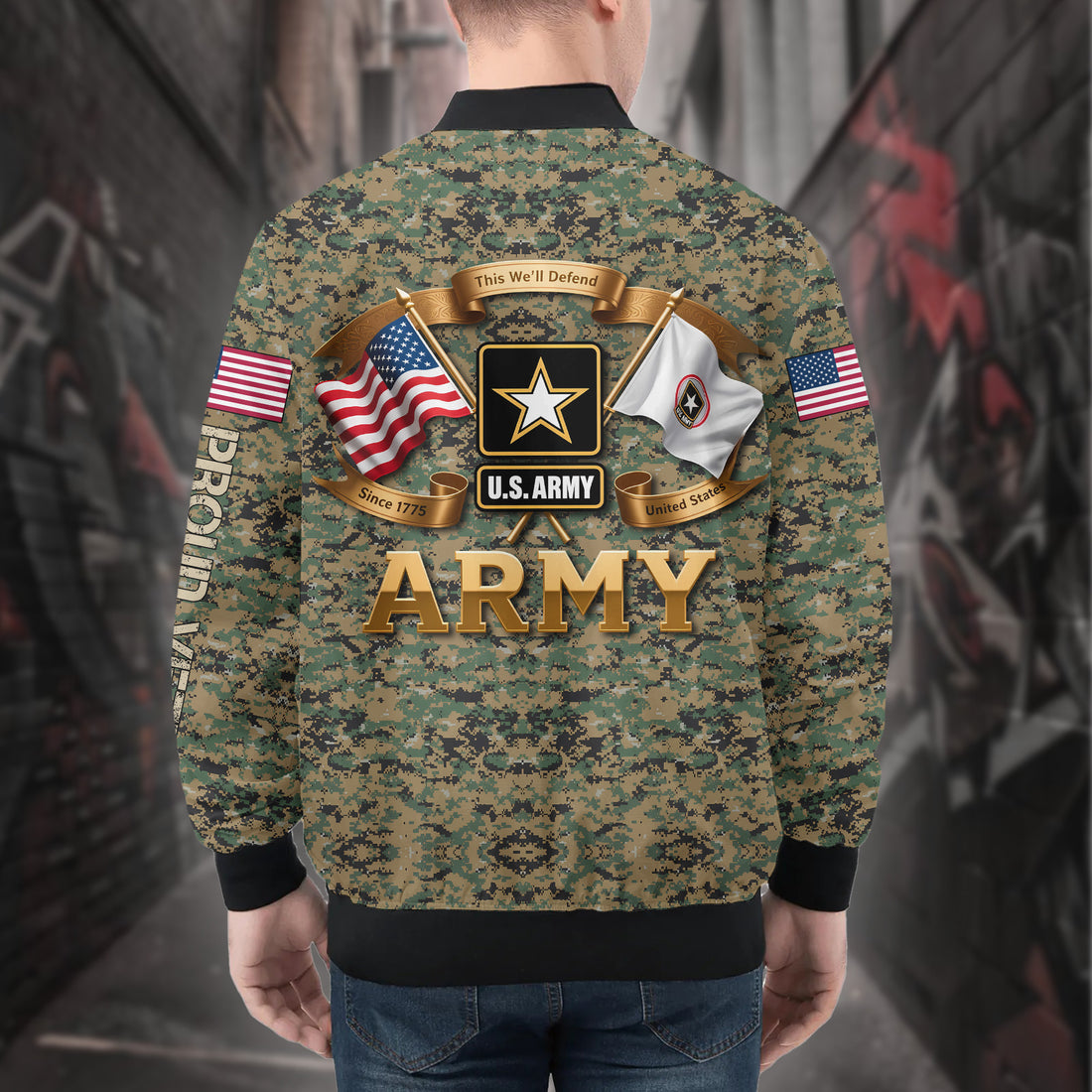 This We’ll Defend U.S. Army Since 1775 United States Army Legacy of Honor Duty and Strength All-over Print T-Shirt