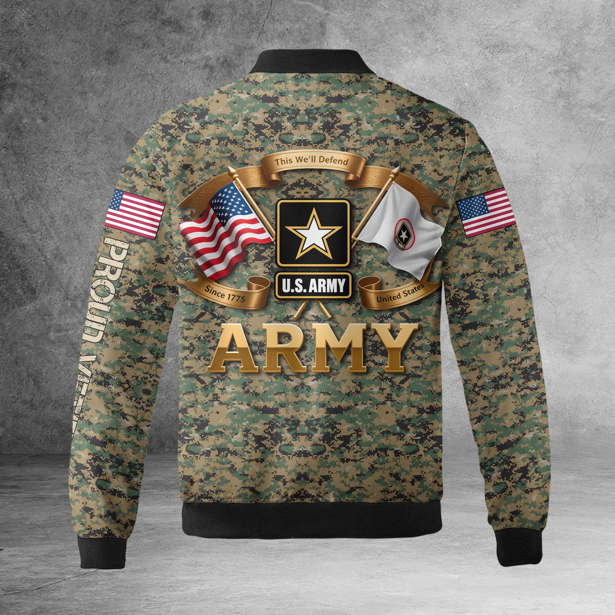 This We’ll Defend U.S. Army Since 1775 United States Army Legacy of Honor Duty and Strength All-over Print T-Shirt
