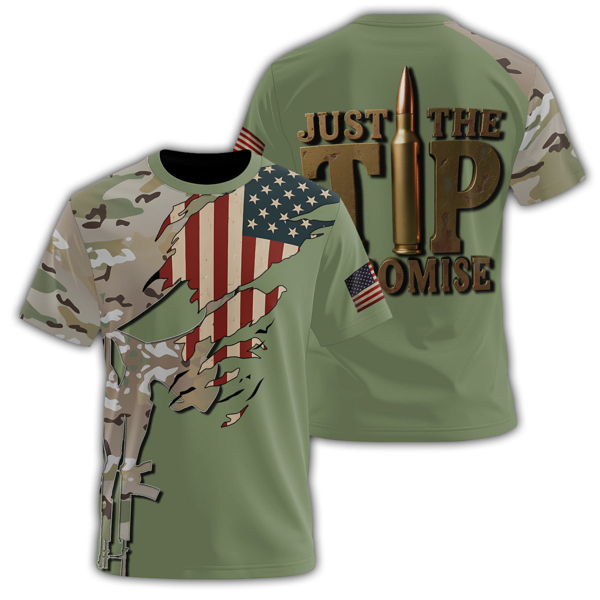 Just the Tip I Promise All-over Print T-Shirt Main image