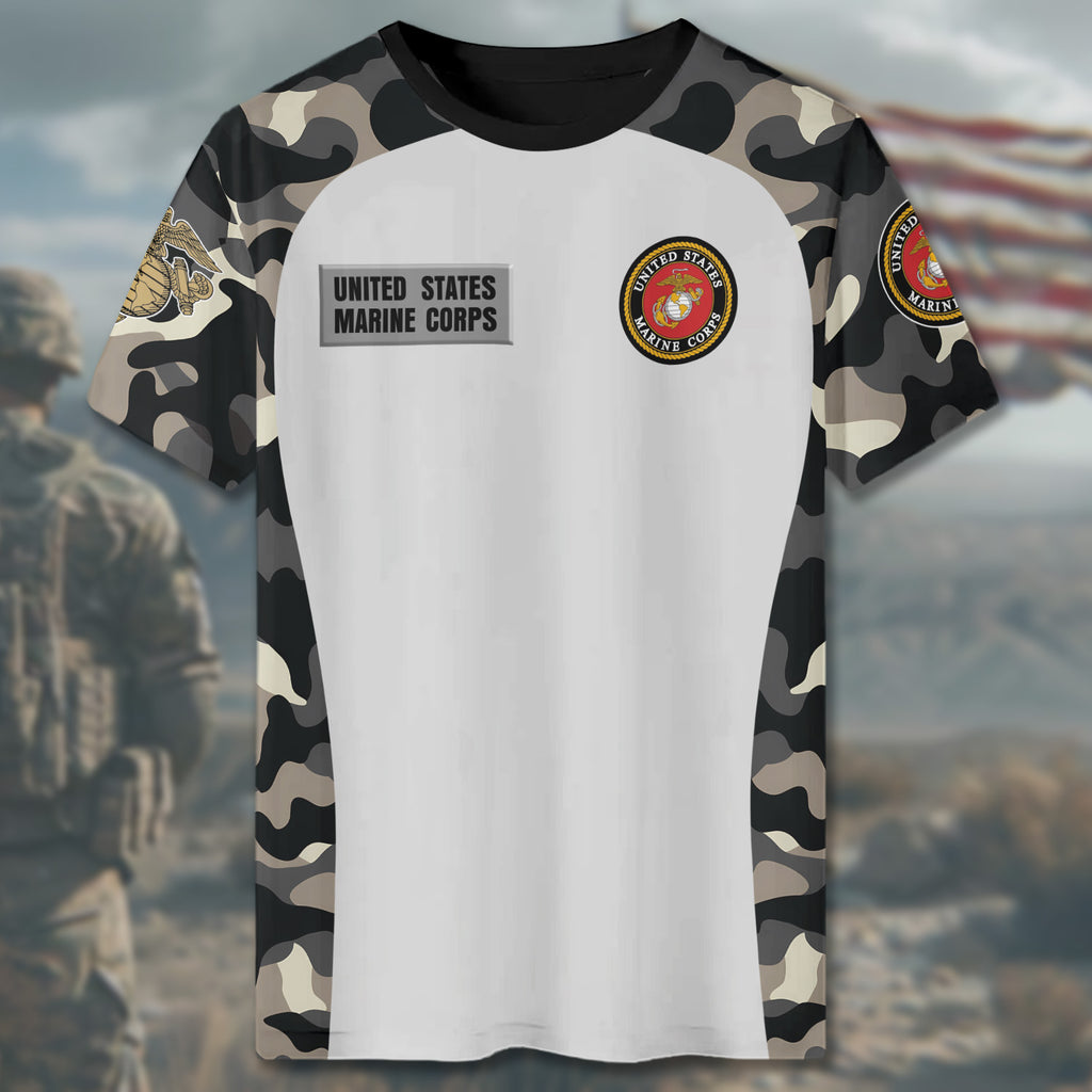 Behind Every Old Veteran All-over Print T-Shirt