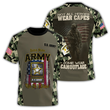 Not All Heroes Wear Capes All-over Print T-Shirt