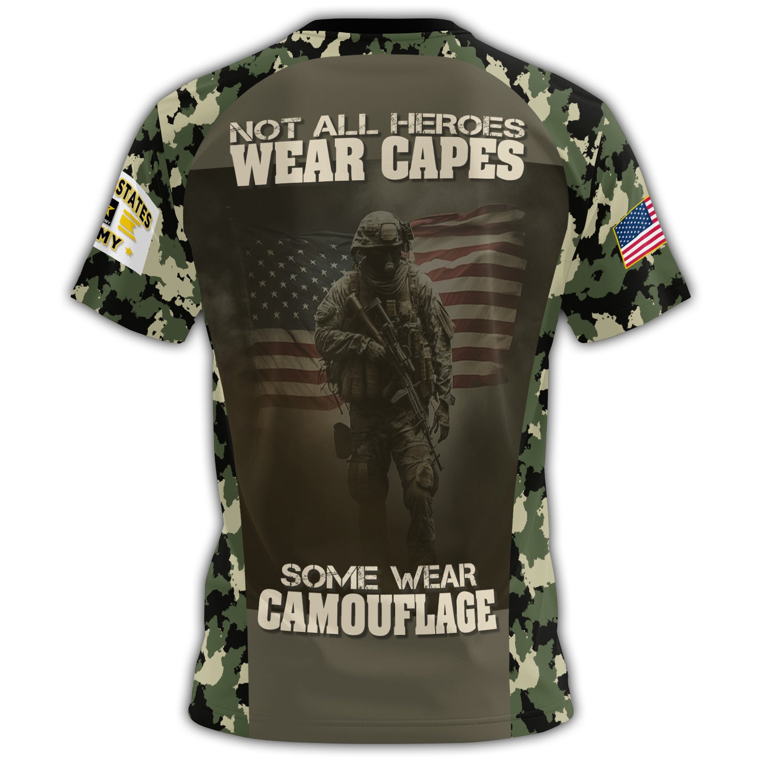 Not All Heroes Wear Capes All-over Print T-Shirt