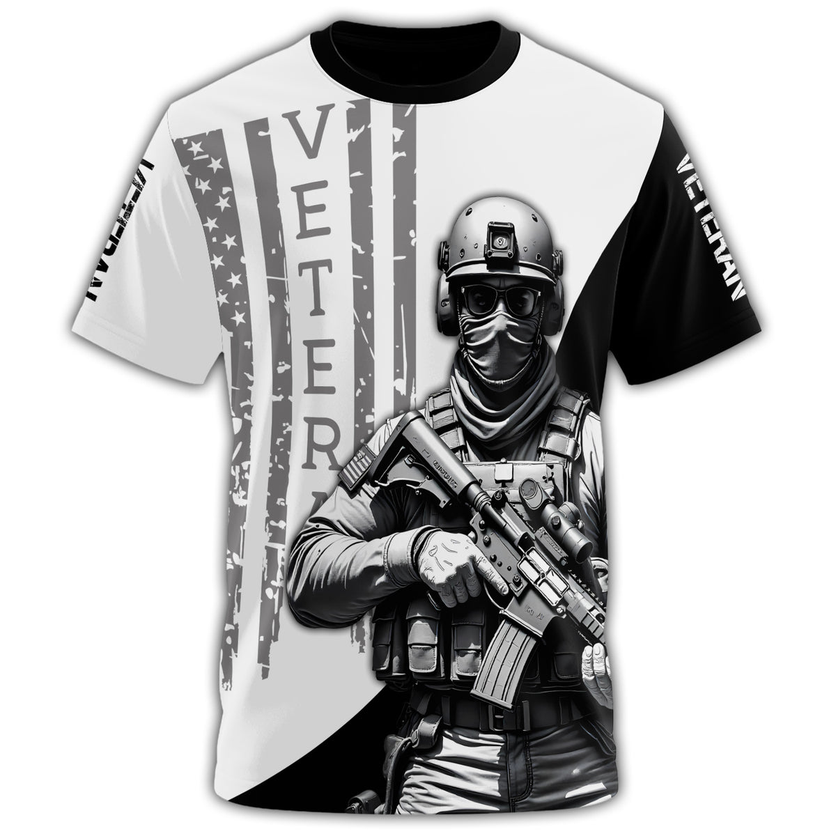 Veteran Proud Defender of Freedom All-over Print T-Shirt