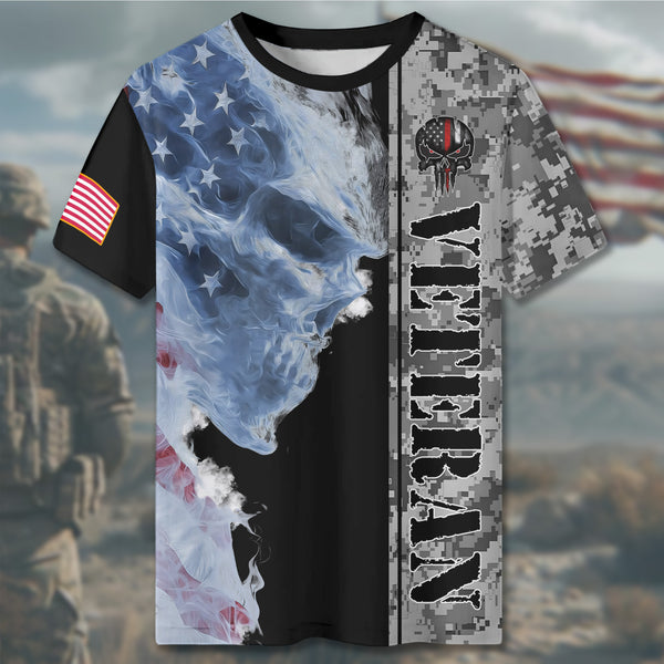 Veteran Defender of Freedom All-over Print T-Shirt