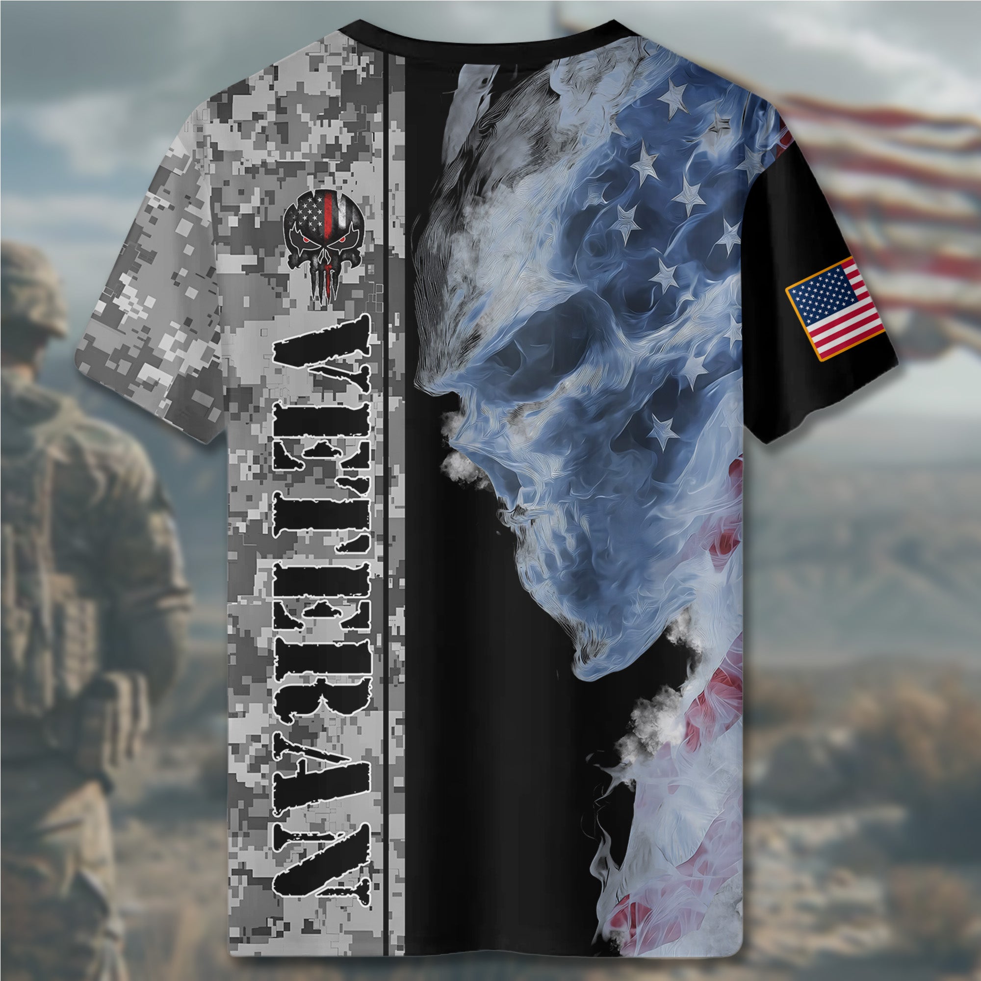 Veteran Defender of Freedom All-over Print T-Shirt