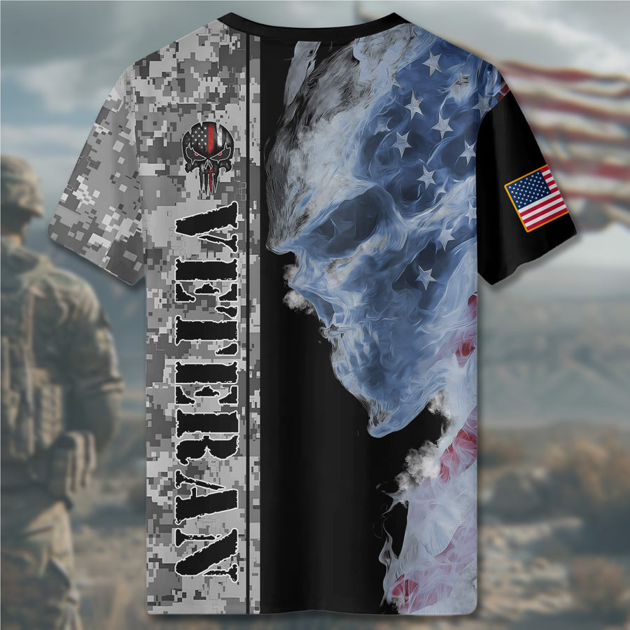 Veteran Defender of Freedom All-over Print T-Shirt