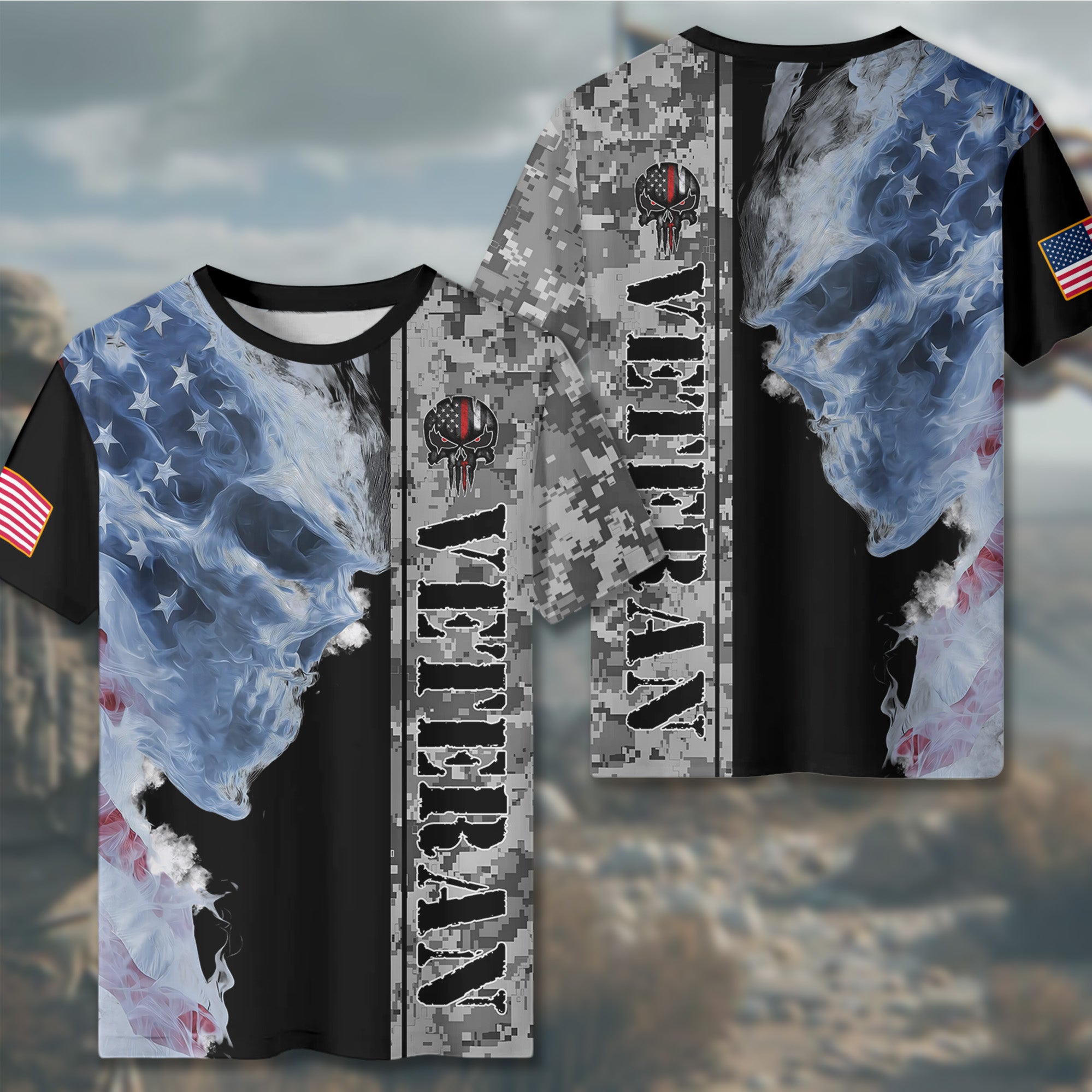 Veteran Defender of Freedom All-over Print T-Shirt