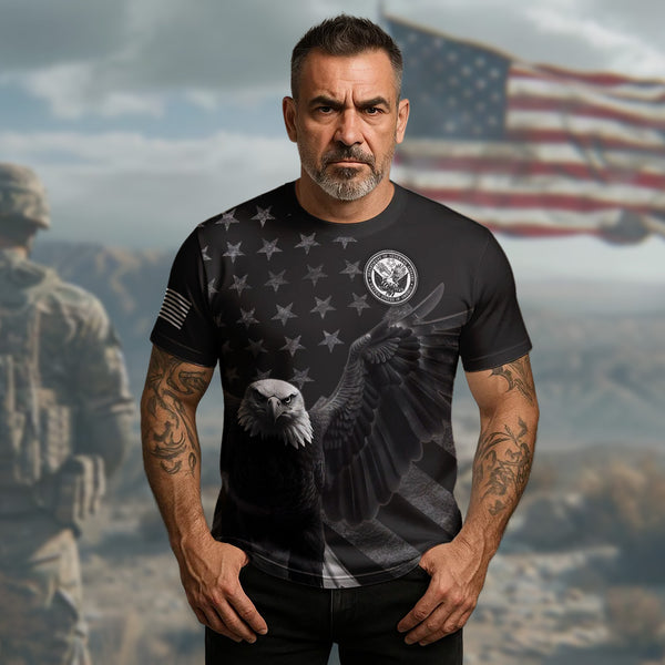 Honor the Fallen Salute the Brave All-over Print T-Shirt