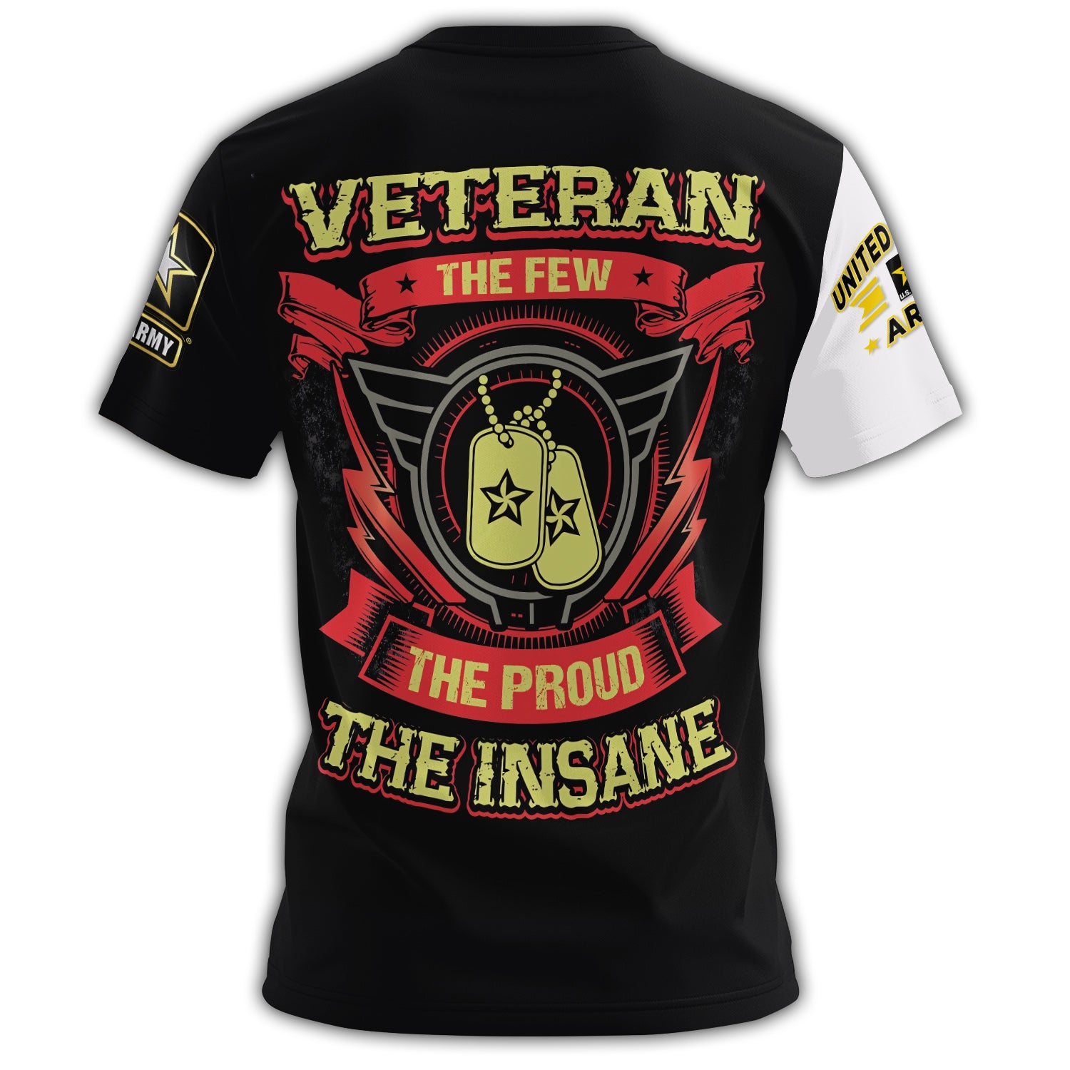 Veteran The All-over Print Personalized T-Shirt