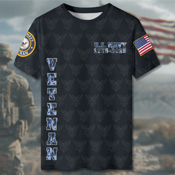 U.S. Navy Power of the Sea All-over Print T-Shirt