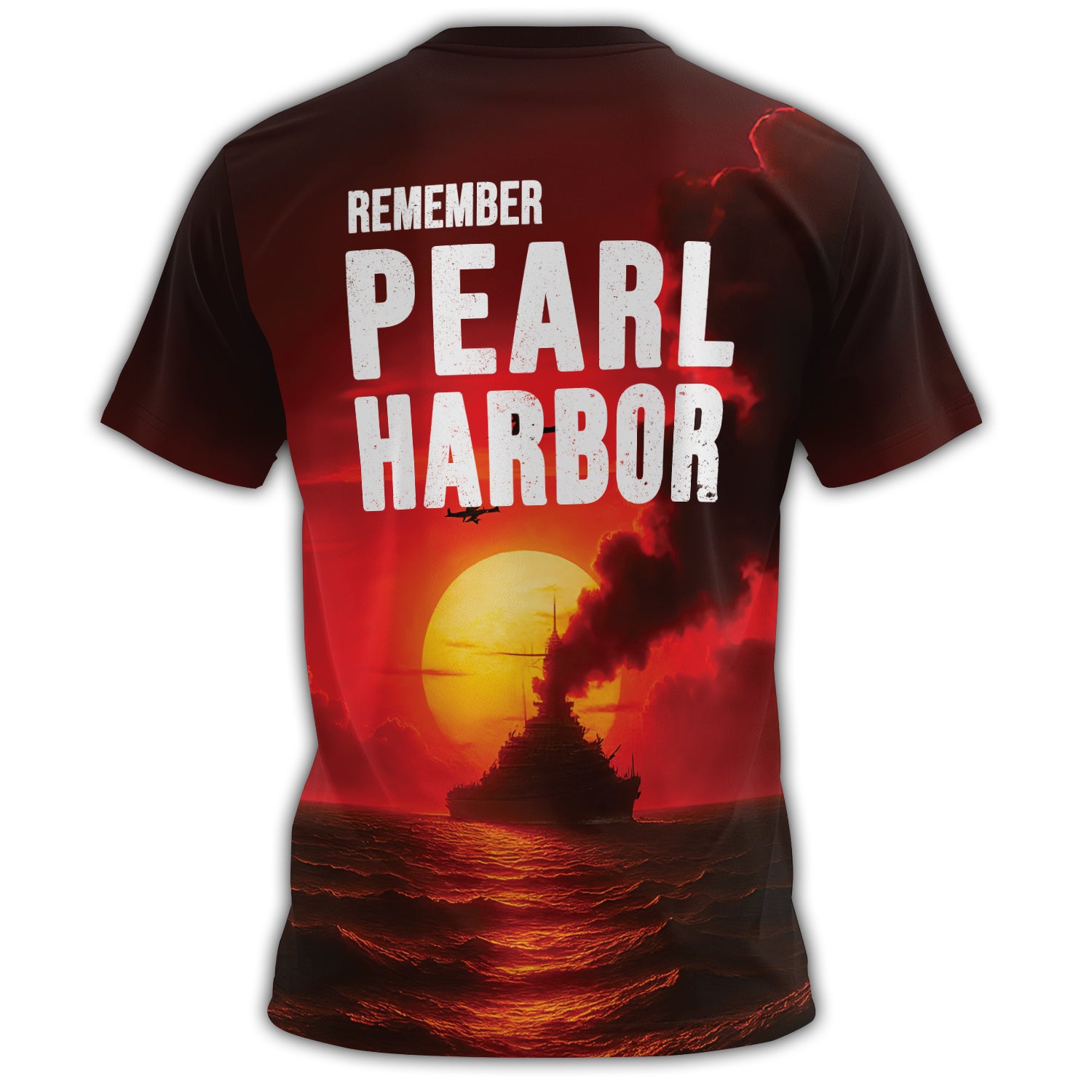 Honoring the Legacy of Pearl Harbor All-over Print T-Shirt