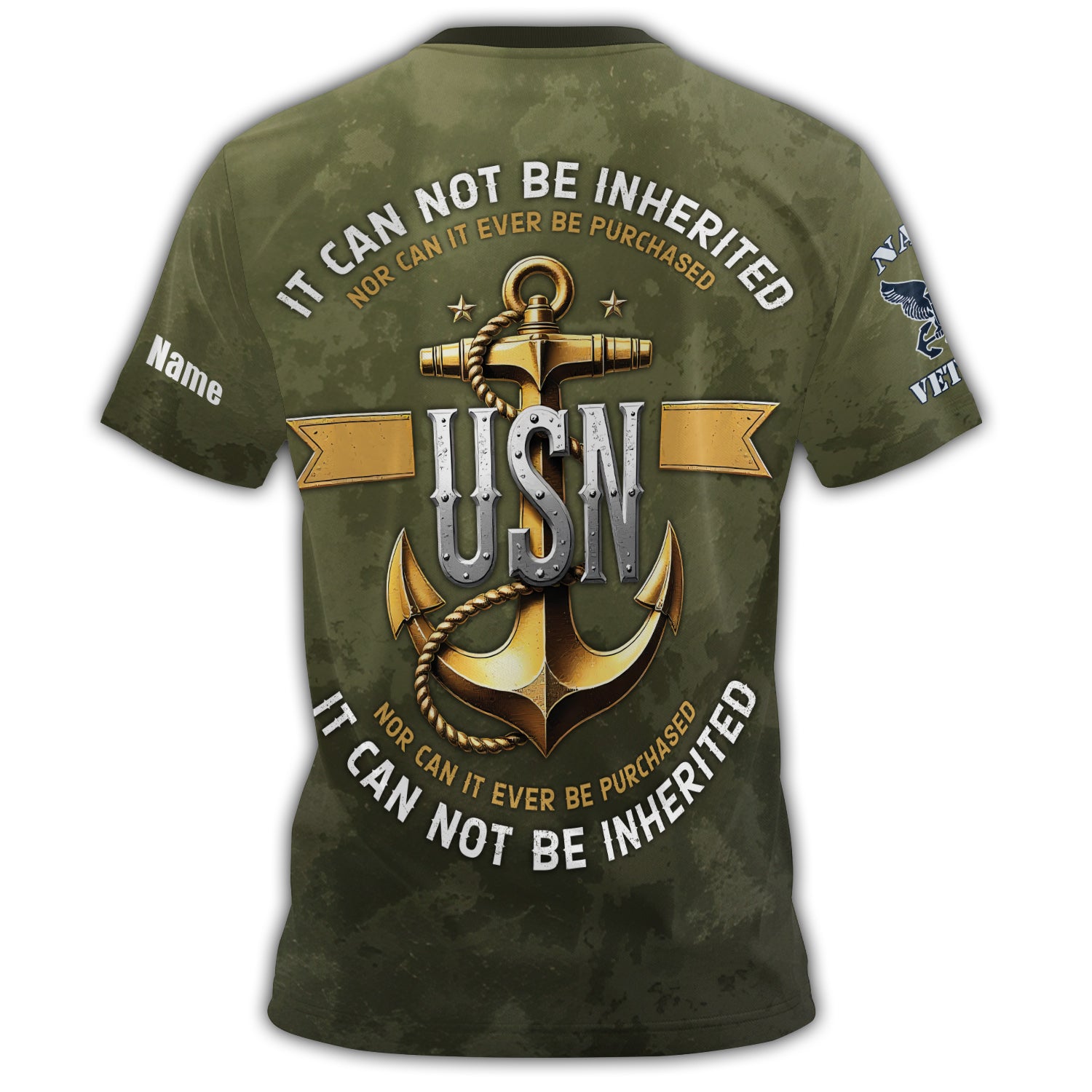 I Earned It All-over Print Personalized T-Shirt